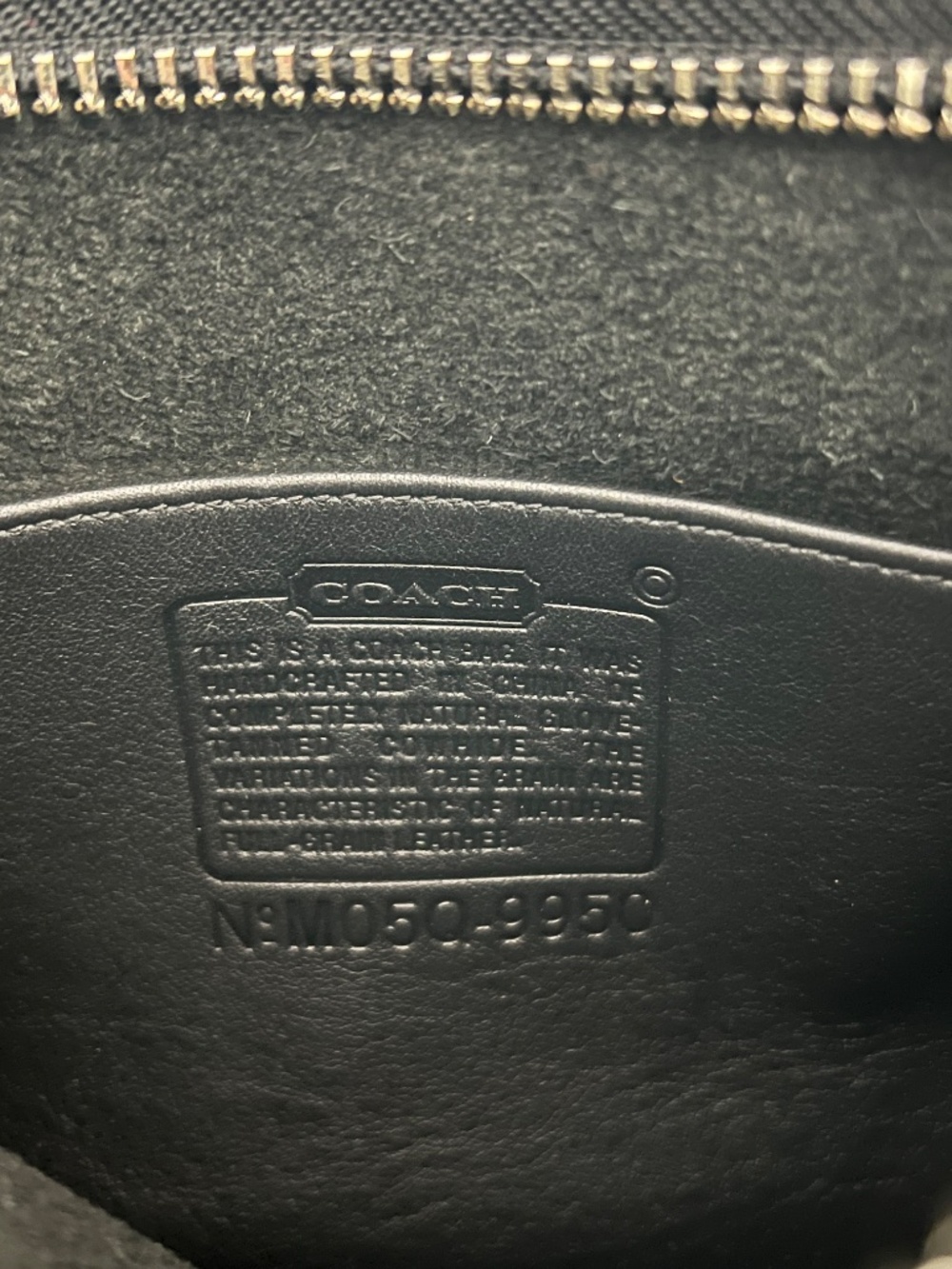 Coach Black Legacy Janice Bag 9950 - Picture 9 of 9